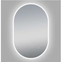 TSI  450*750mm Oval 3 Color Lighting Acrylic LED Mirror